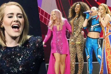 adele spice girls wembley stadium