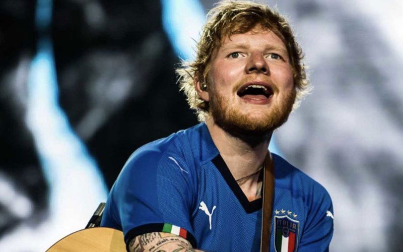 ed sheeran canta italiano firenze