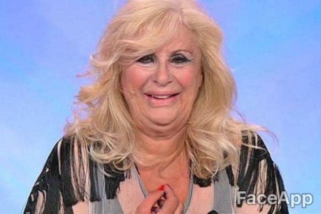 Tina Cipollari FaceApp