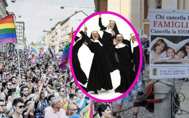 brianza pride suore famiglia forza nuova