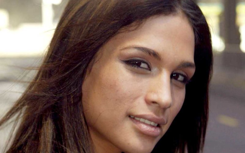 Mandatory Credit: Photo by Shutterstock (444893a)
MIRIAM FROM 'THERE'S SOMETHING ABOUT MIRIAM'
MIRIAM FROM 'THERE'S SOMETHING ABOUT MIRIAM' REALITY TV SHOW, ARRIVING AT HEATHROW AIRPORT, LONDON, BRITAIN - 23 FEB 2004