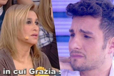 grazia di michele attacca marco carta