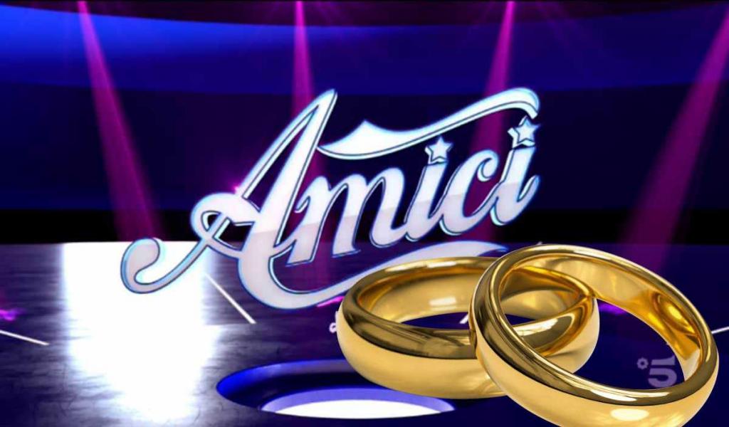 Amici matrimonio sposi sposa sposata sposati Agata Reale