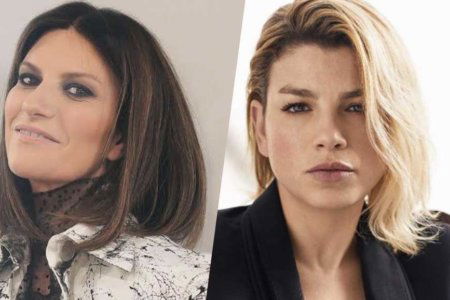 Laura Pausini Emma Marrona social commenti amiche