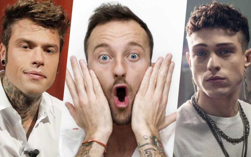Francesco Facchinetti Irama Fedez Vieni da Me Caterina Balivo