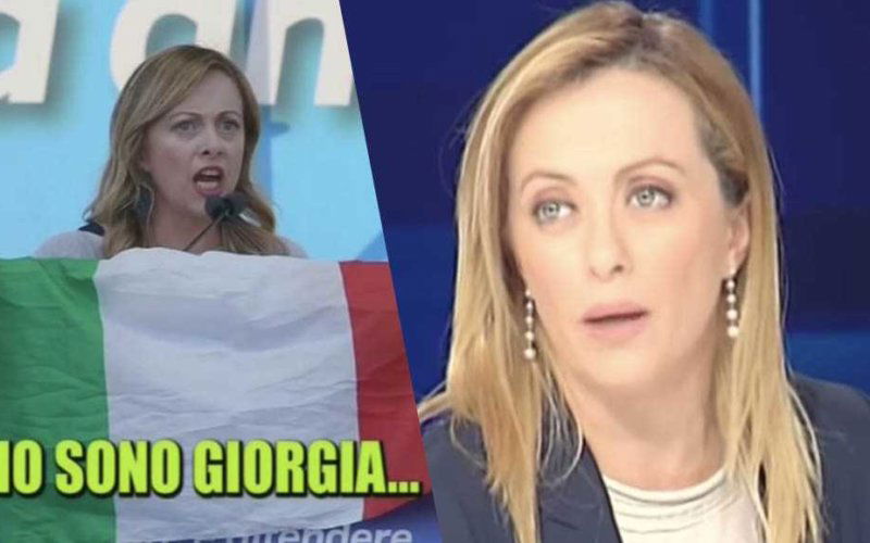 Giorgia Meloni remix iosono Giorgia madre cristiana