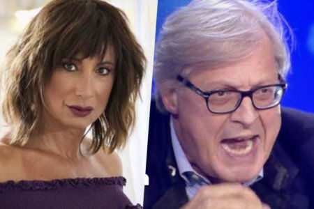 Vladimir Luxuria Live non e la durso Vittorio Sgarbi