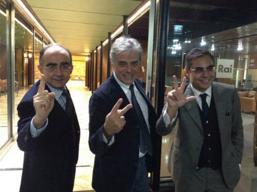 I nuovi direttori Rai, ecco chi sono: Giancarlo Leone a RaiUno, Angelo Teodoli a RaiDue e Andrea Vianello a RaiTre preview