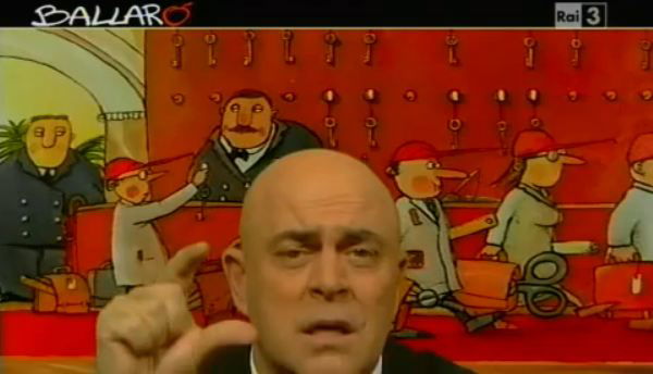 Ballarò, la copertina satirica di Maurizio Crozza, puntata dell’11 dicembre 2012 – VIDEO article-post