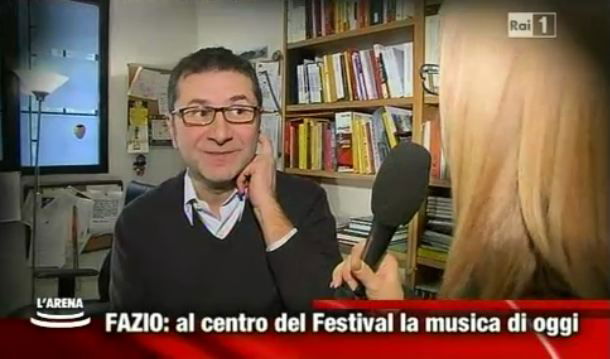 Festival di Sanremo 2013, Fabio Fazio a L’Arena: “I superospiti? Le canzoni. Siamo in spending review” – VIDEO preview