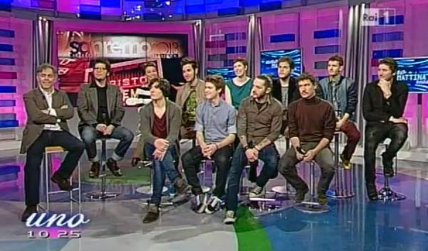 Festival di Sanremo 2013: la presentazione dei Giovani a Uno Mattina – VIDEO preview