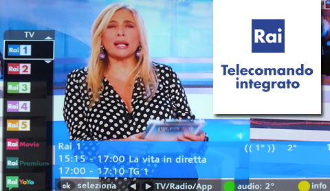 Rai, nasce il Telecomando integrato: guida all’utilizzo preview