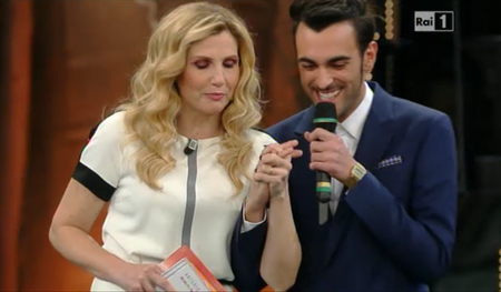 Marco Mengoni a Domenica In da Sanremo: ricevuto il biglietto di andata per l’Eurovision Song Contest 2013 – FOTO article-post