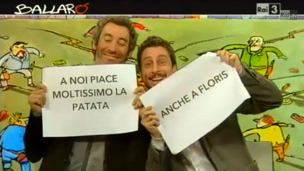 Ballarò, la copertina satirica di Luca e Paolo: “Per fortuna in Italia ci sono le elezioni…” – VIDEO article-post