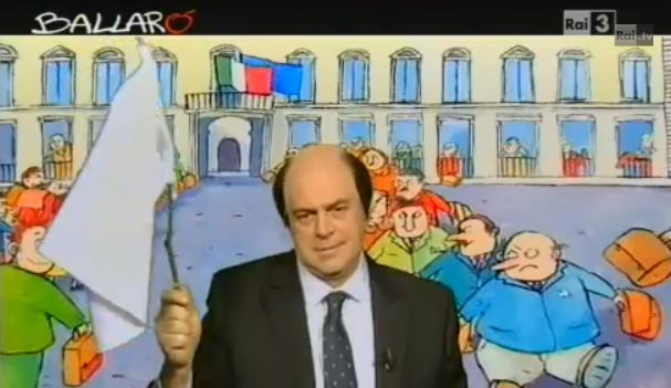 Ballarò, puntata del 26 febbraio: copertina di Maurizio Crozza sui risultati delle Elezioni. Bersani a Grillo: “Adottami!” – VIDEO article-post