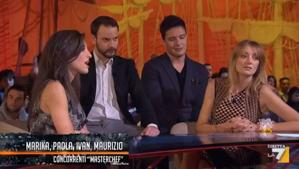 Le Invasioni Barbariche, Tiziana, la vincitrice di MasterChef contro Daria Bignardi su Twitter preview