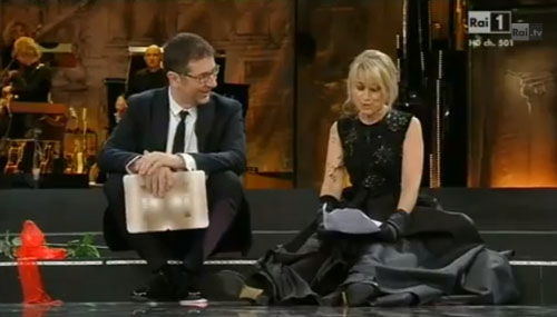 Sanremo 2013, prima serata: Luciana Littizzetto legge la letterina a San Remo – VIDEO preview