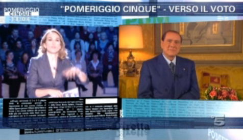 Pomeriggio Cinque, Barbara D’Urso intervista Silvio Berlusconi; sull’Imu: “Con questa lettera ho dato un modello ai politici italiani” preview