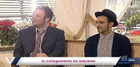 Verissimo, parlano Marco Mengoni e Raphael Gualazzi ad un passo dalla grande finale. Chi vincerà? “La Littizzetto” preview