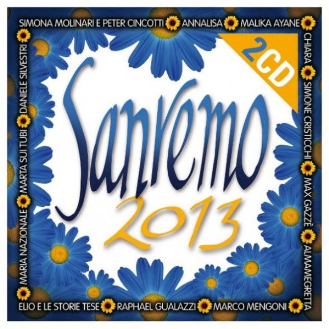Sanremo 2013, ecco la Compilation ufficiale ma senza i Modà: la tracklist completa preview