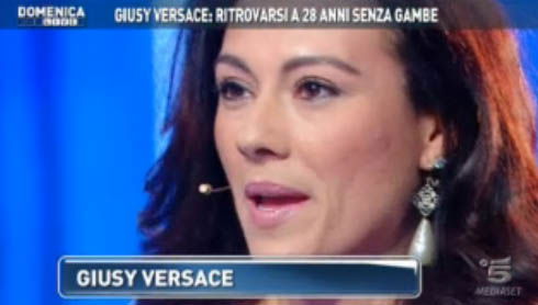 A Domenica Live, la storia di Giusy Versace: la sua seconda vita dopo l’incidente – FOTO preview