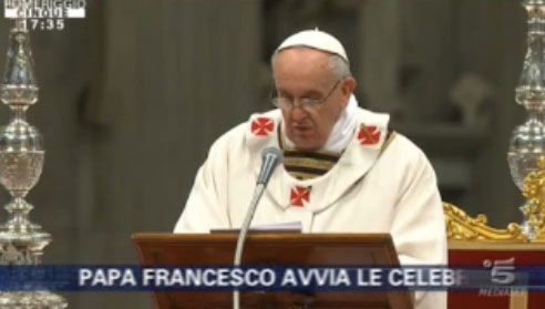 Pomeriggio Cinque: Papa Francesco, al via le celebrazioni pasquali ma senza telecamera – FOTO preview