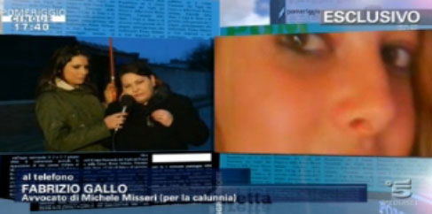 Sarah Scazzi, la supertestimone in collegamento con Pomeriggio Cinque: Michele Misseri reagisce in diretta tv preview