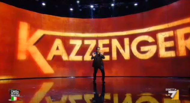 Crozza nel Paese delle Meraviglie: torna Kazzenger, la parodia di Voyager – VIDEO article-post