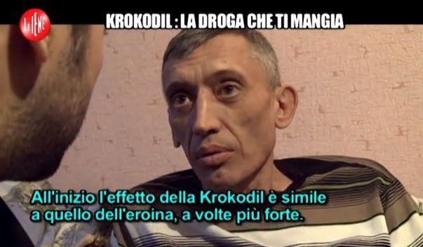Le Iene: Krokodil, la droga che ti mangia arriva dalla Russia – VIDEO preview