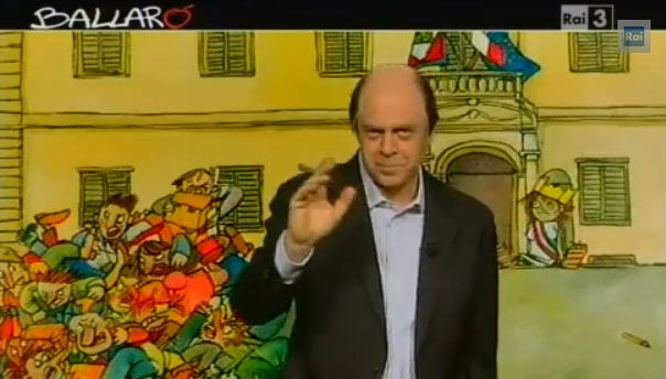 Ballarò, puntata del 9 aprile: copertina satirica di Maurizio Crozza sull’incontro tra Bersani e Berlusconi – VIDEO preview