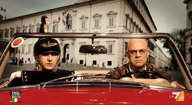 Crozza nel Paese delle Meraviglie: il ritorno di Giorgio Napolitano e l’annuncio di Letta al Governo – FOTO preview