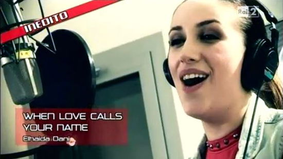 The Voice of Italy: Elhaida Dani, finalista del Team Cocciante con l’inedito “When love calls your name” – TESTO preview