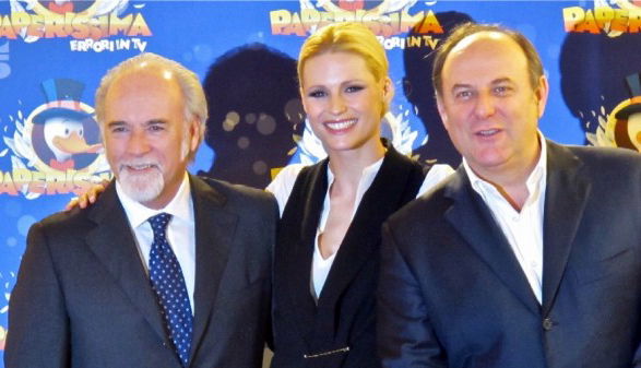 Paperissima torna anche nella prossima stagione; intanto Gerry Scotti affianca Belen Rodriguez in uno spot tv article-post