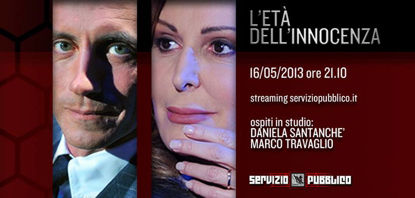 Servizio Pubblico, puntata di stasera 16 maggio: Daniela Santanchè unica ospite insieme a Marco Travaglio preview