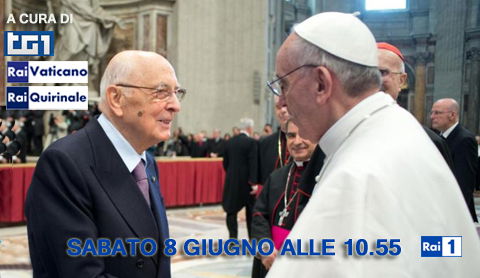 Papa Francesco incontra Giorgio Napolitano: la diretta tv su RaiUno article-post