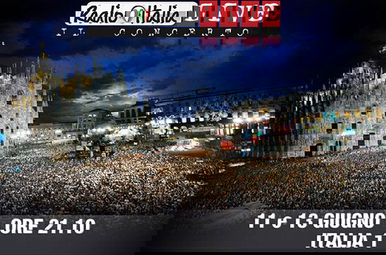 RadioItaliaLive, Il Concerto: questa sera e giovedì 13 giugno in onda su Italia 1 preview