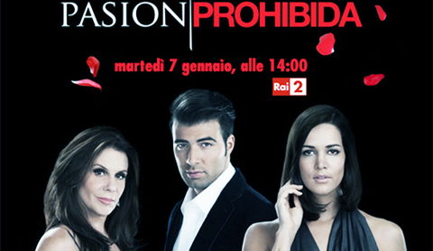 Pasion Prohibida: da questo pomeriggio la soap opera di RaiDue che sfida Il Segreto preview