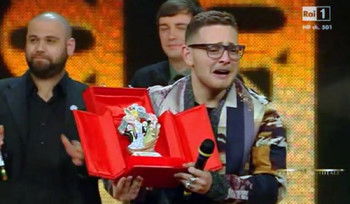 Sanremo 2014: Rocco Hunt vince la categoria Nuove Proposte ...
