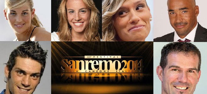 Sanremo 2014: tutti gli sportivi del Festival preview