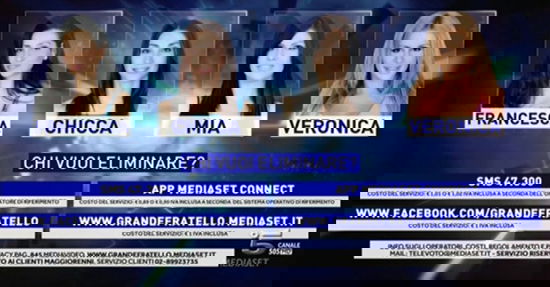 Grande Fratello 13, anticipazioni quarta puntata 24 marzo: chi verrà eliminato tra Francesca, Chicca, Mia e Veronica? article-post