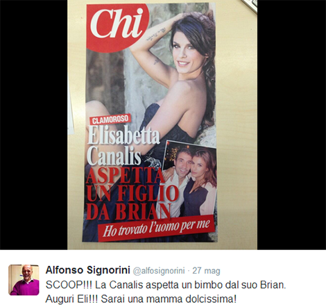 Elisabetta Canalis incinta: futura mamma e presto sposa di Brian preview
