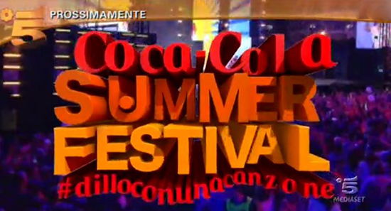 Coca Cola Summer Festival, dal 7 luglio tutta la musica dell’estate su Canale 5 preview