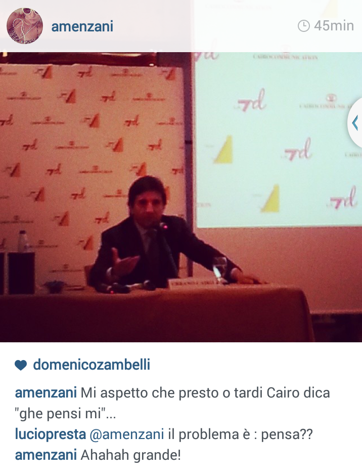 Lucio Presta ancora ai ferri corti con Urbano Cairo dopo la cancellazione del programma di Rita Dalla Chiesa? preview