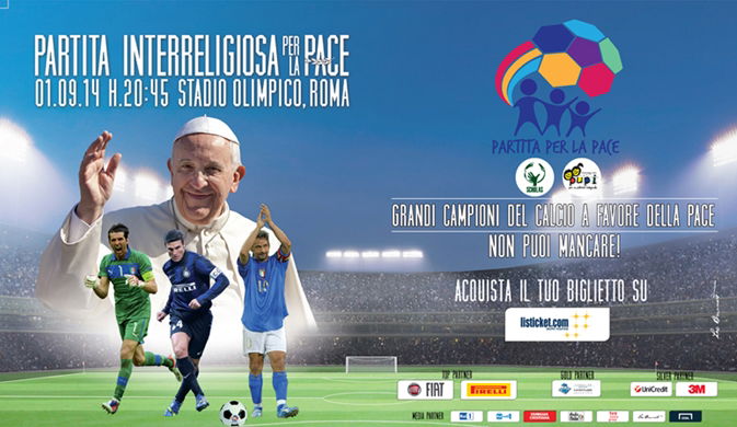 Partita Interreligiosa per la Pace, stasera su RaiUno l’evento voluto da Papa Francesco preview