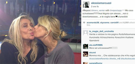 Isola dei Famosi 2015: Mara Venier e Alessia Marcuzzi litigano prima della diretta? Ma anche no, ecco perché article-post