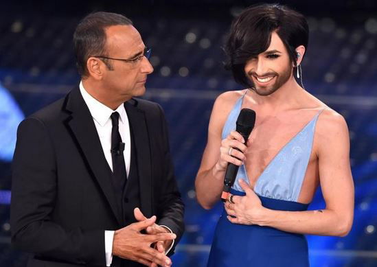 Carlo Conti chiama Tom Conchita Wurst: nessun accordo tra i due, la verità svelata da Vladimir Luxuria preview