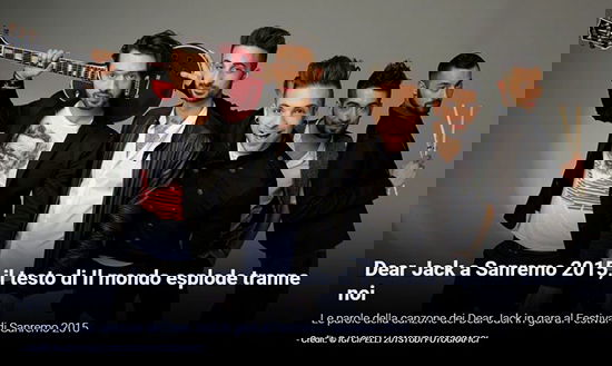 Sanremo 2015, pronostici: Il Volo superfavoriti, Raf scalza i Dear Jack article-post