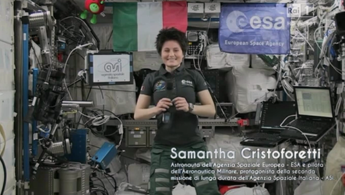 Sanremo 2015: Samantha Cristoforetti in diretta dallo spazio? No, era tutto registrato – VIDEO preview