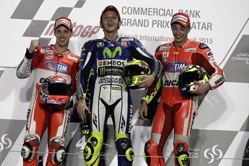 MotoGP Qatar 2015, primo GP del Motomondiale: ascolti record su Cielo preview