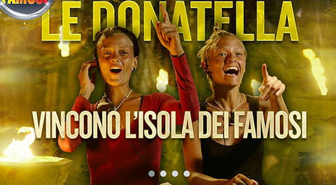 Isola dei Famosi 2015: vincono Le Donatella, secondo Brice, terza Cecilia e (grazie a Rocco) quarto Valerio Scanu preview
